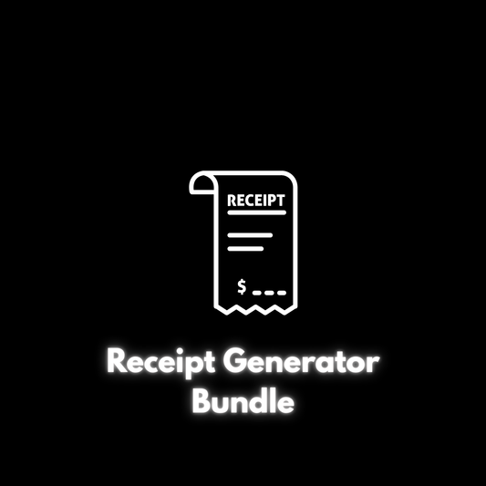 receipt generator Bundle